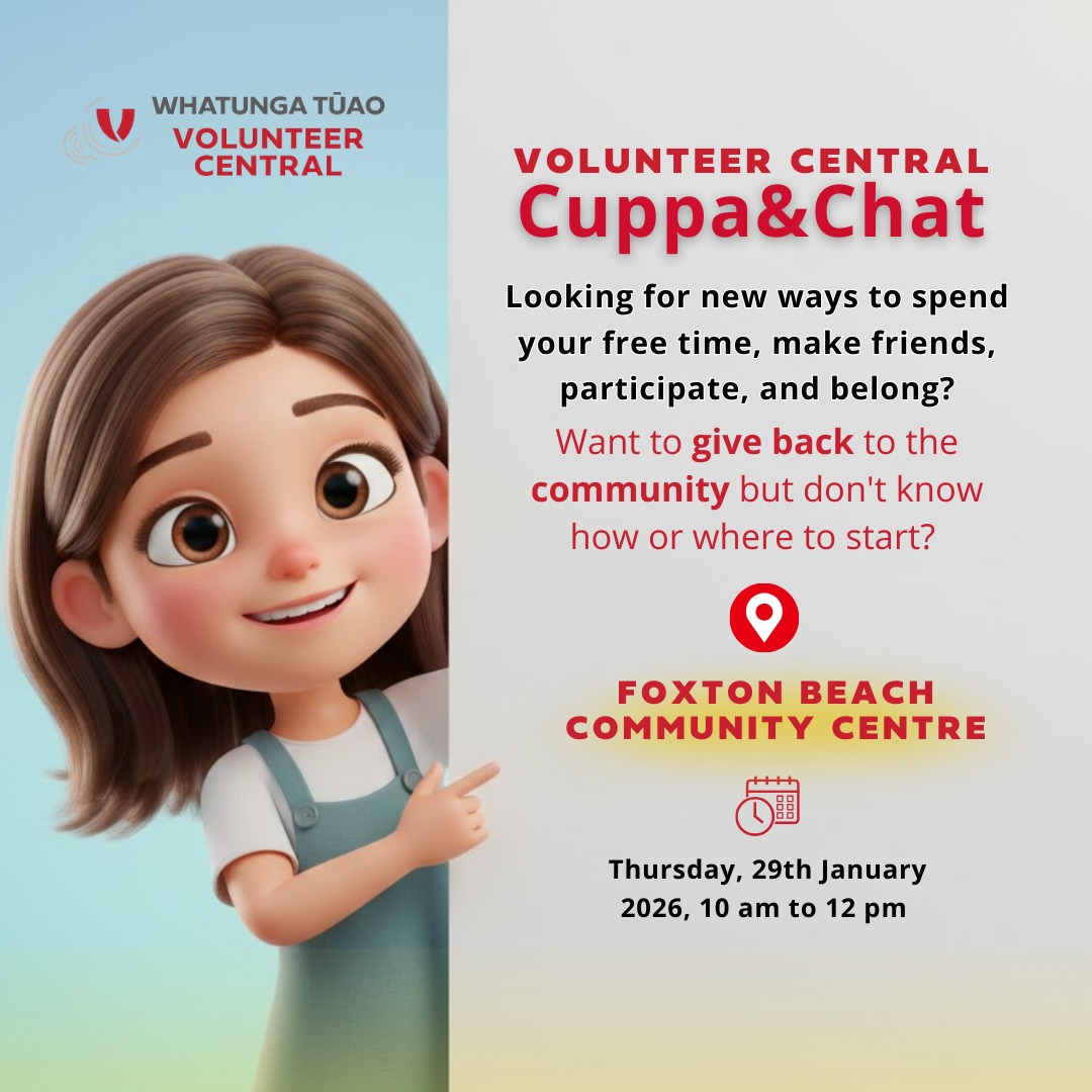Cuppa & Chat Poster